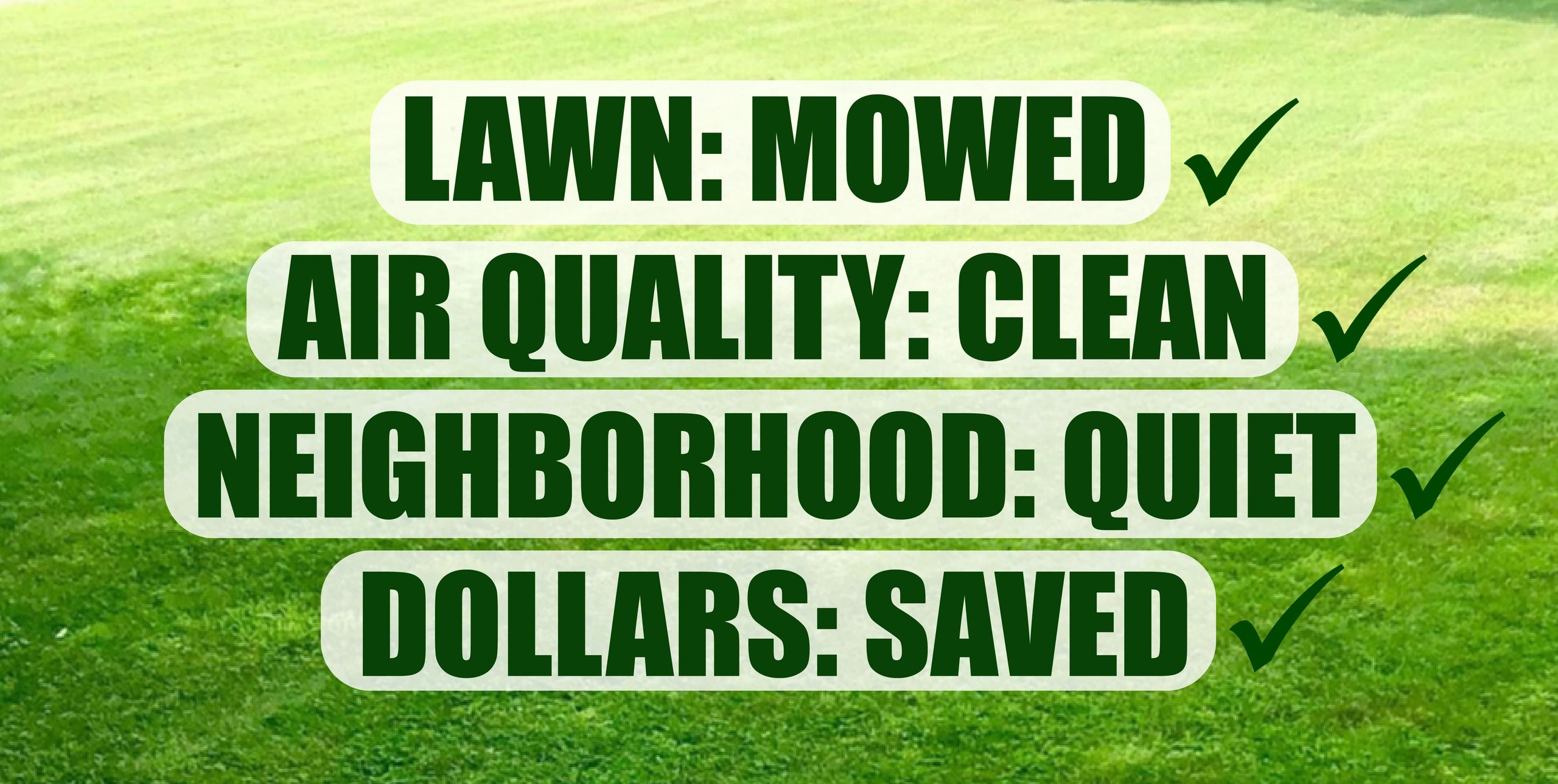 Eco sale lawn service